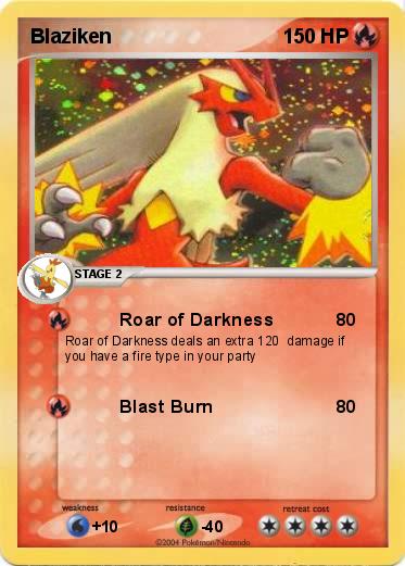 Pokemon Blaziken