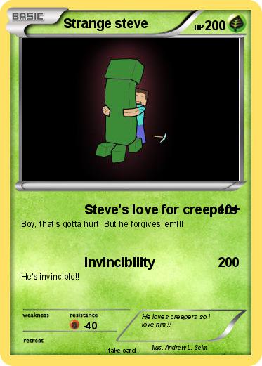 Pokemon Strange steve