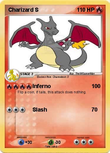 Pokemon Charizard S