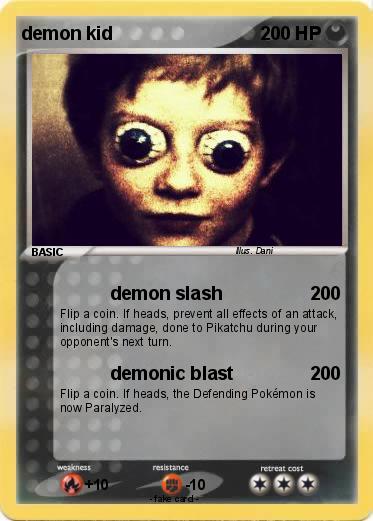 Pokemon demon kid
