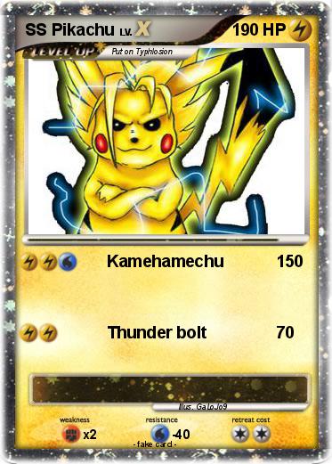 Pokemon SS Pikachu