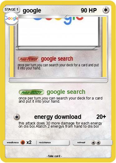Pokemon google