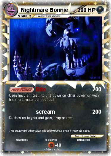 Pokemon Nightmare Bonnie