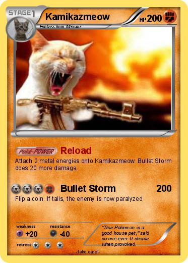 Pokemon Kamikazmeow