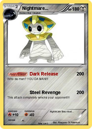 Pokemon Nightmare...