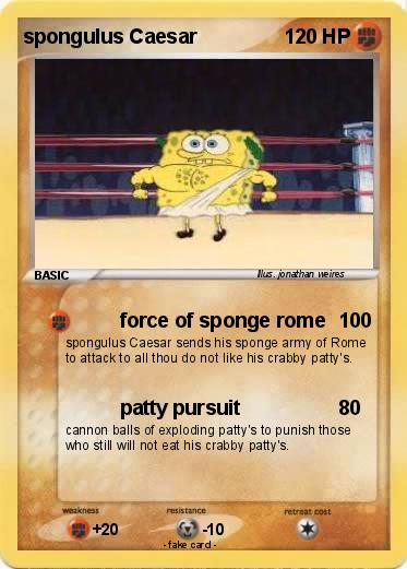 Pokemon spongulus Caesar