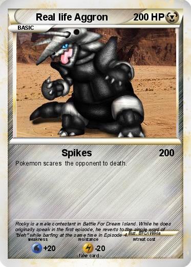 Pokemon Real life Aggron