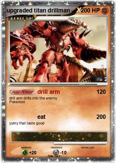 Pokemon upgraded titan drillman