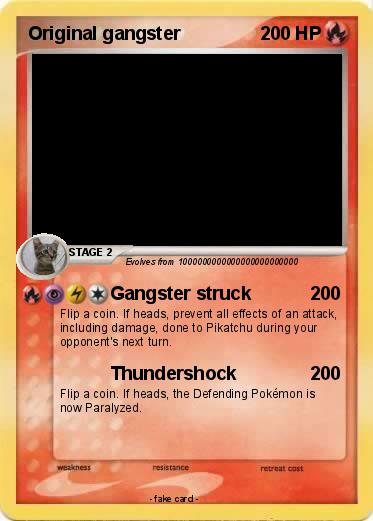 Pokemon Original gangster
