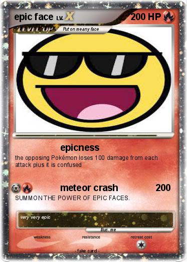 Pokemon epic face