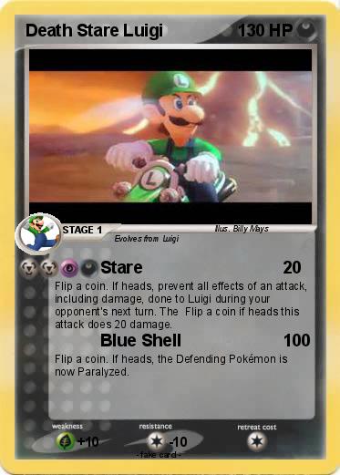 Pokemon Death Stare Luigi