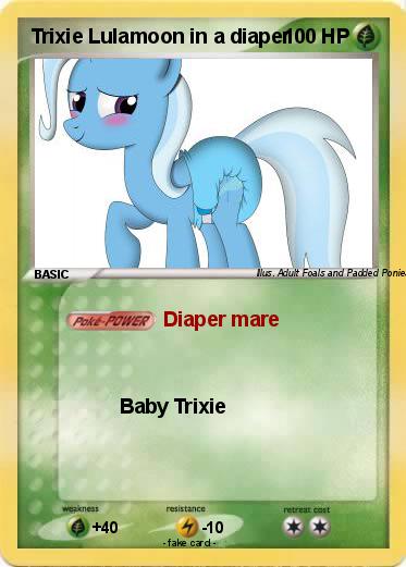 Pokemon Trixie Lulamoon in a diaper