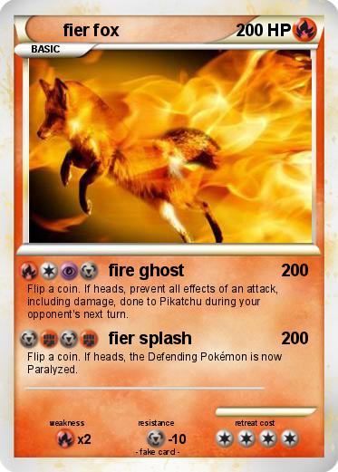 Pokemon fier fox