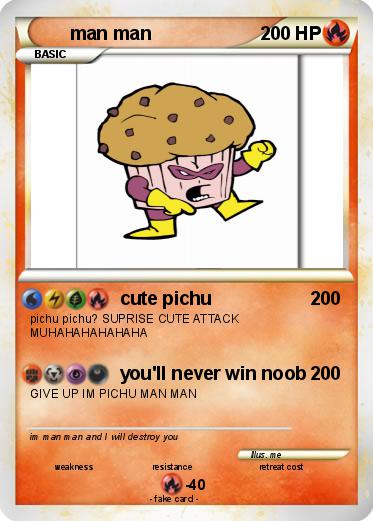 Pokemon man man