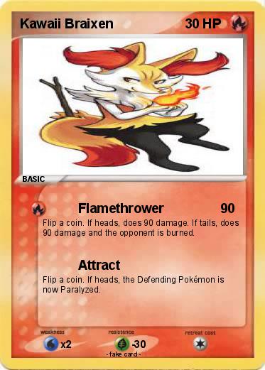 Pokemon Kawaii Braixen