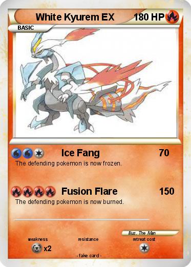 Pokemon White Kyurem EX