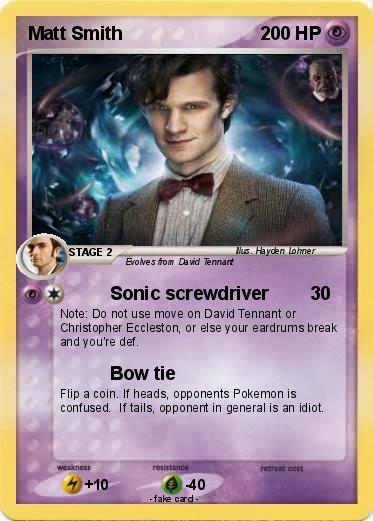 Pokemon Matt Smith