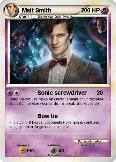 Pokemon Matt Smith