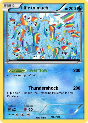 Pokemon little to much