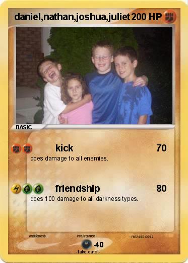 Pokemon daniel,nathan,joshua,juliet