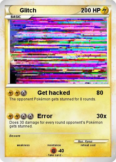 Pokemon Glitch