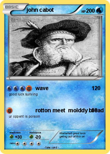 Pokemon john cabot