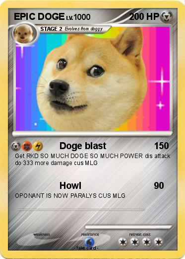 Pokemon EPIC DOGE