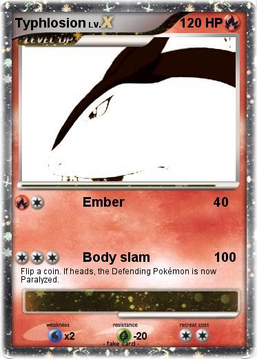 Pokemon Typhlosion