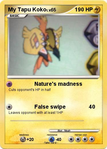 Pokemon My Tapu Koko