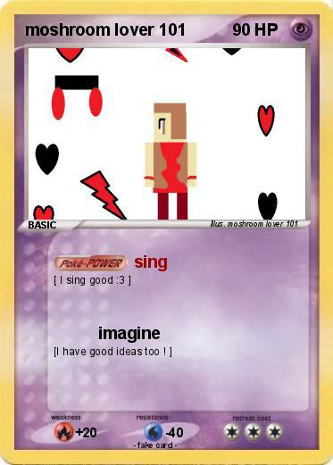 Pokemon moshroom lover 101