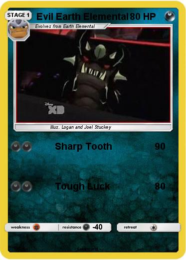 Pokemon Evil Earth Elemental
