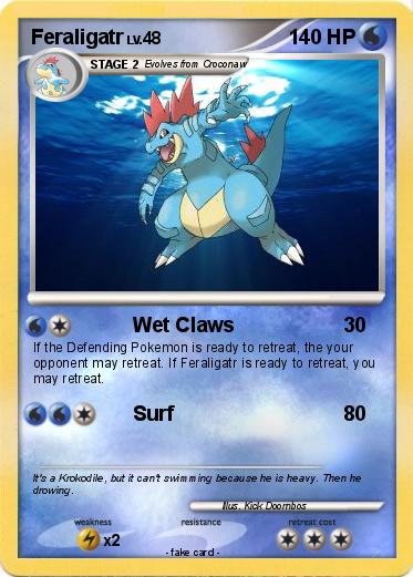 Pokemon Feraligatr