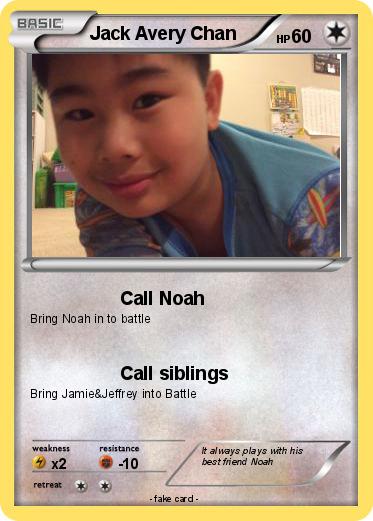 Pokemon Jack Avery Chan