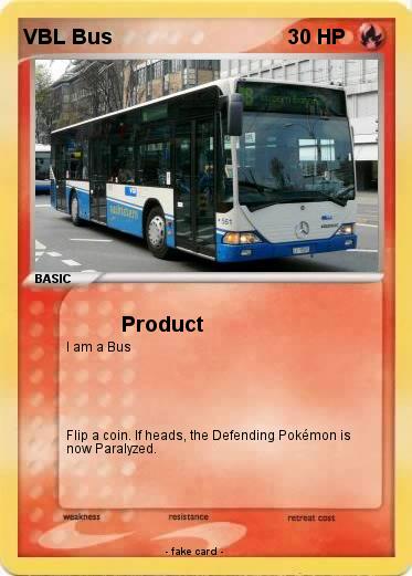 Pokemon VBL Bus