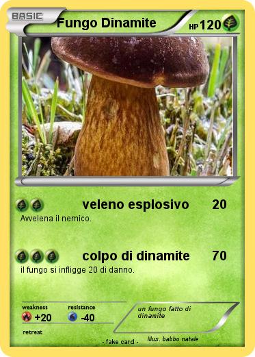 Pokemon Fungo Dinamite