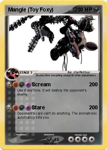 Pokemon Mangle (Toy Foxy)