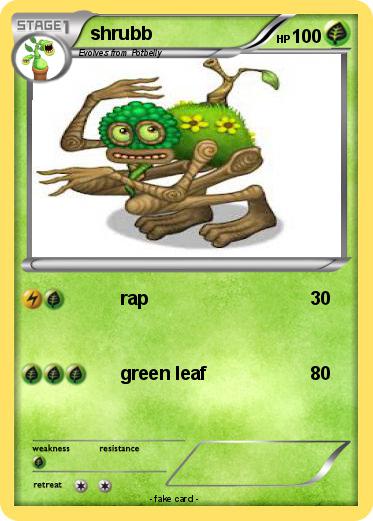 Pokemon shrubb