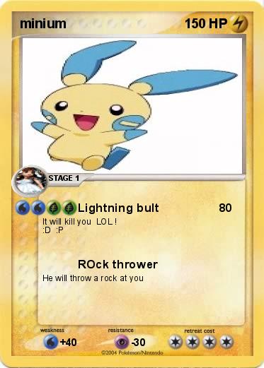 Pokemon minium