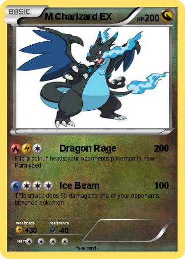 Pokemon M Charizard EX