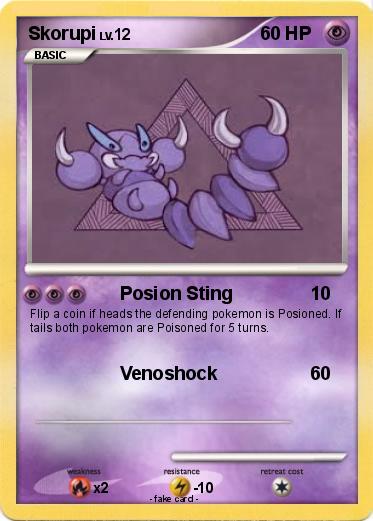 Pokemon Skorupi
