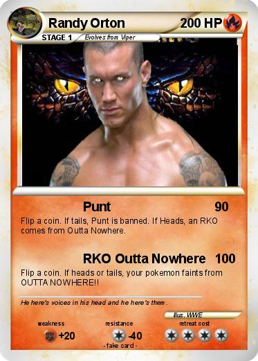 Pokemon Randy Orton