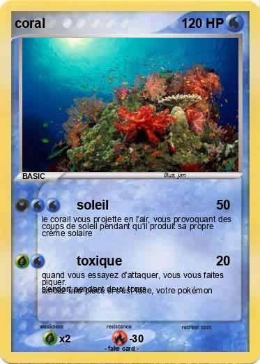 Pokemon coral