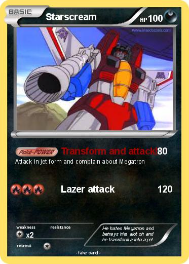 Pokemon Starscream