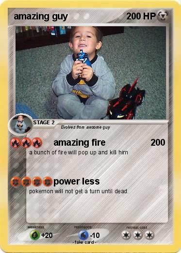 Pokemon amazing guy