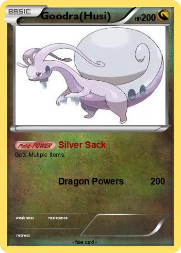 Pokemon Goodra(Husi)