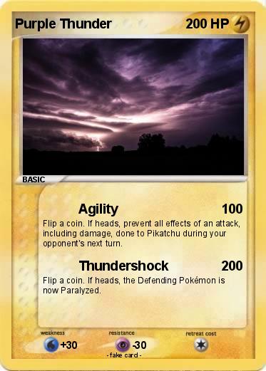 Pokemon Purple Thunder