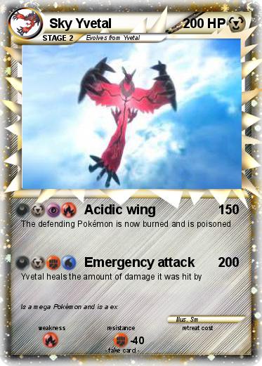 Pokemon Sky Yvetal