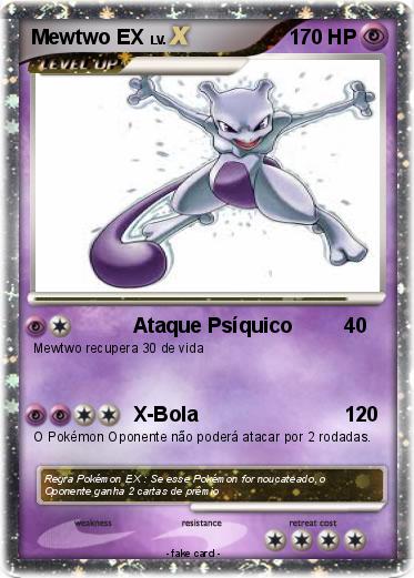 Pokemon Mewtwo EX