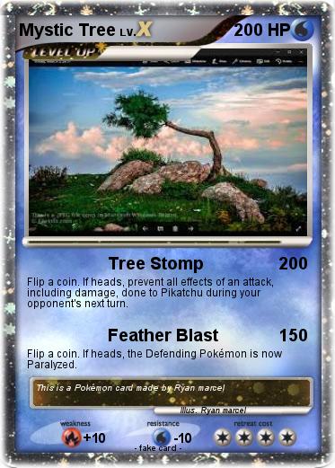 Pokemon wise and mystical tree