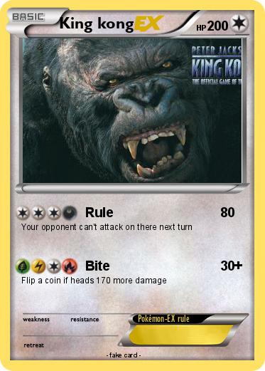 Pokemon King kong